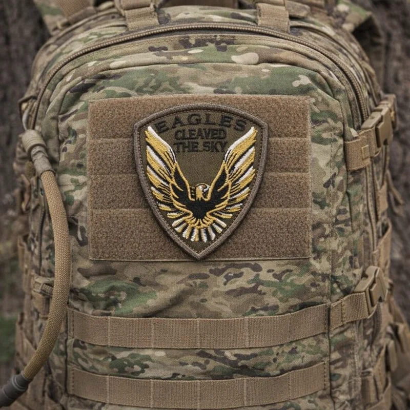 Parche táctico bordado águila rompedoras del cielo para mochila