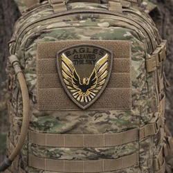 Parche táctico bordado águila rompedoras del cielo para mochila
