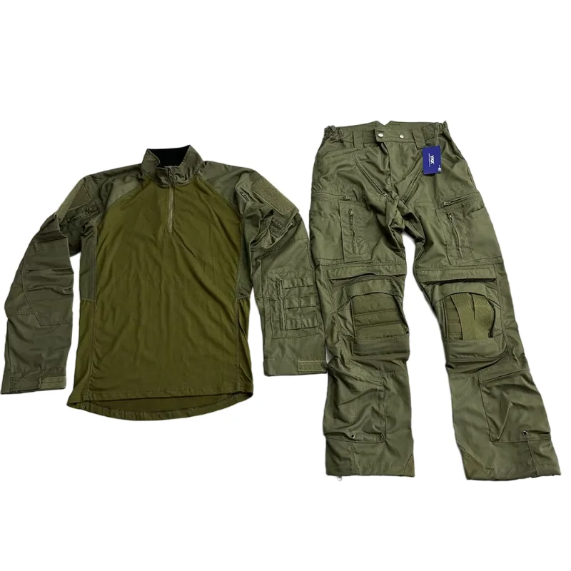Traje táctico de rana verde transpirable verano combate - imagen 5