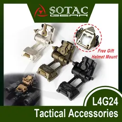 SOTAC L4G24 soporte montura visión nocturna NVG casco