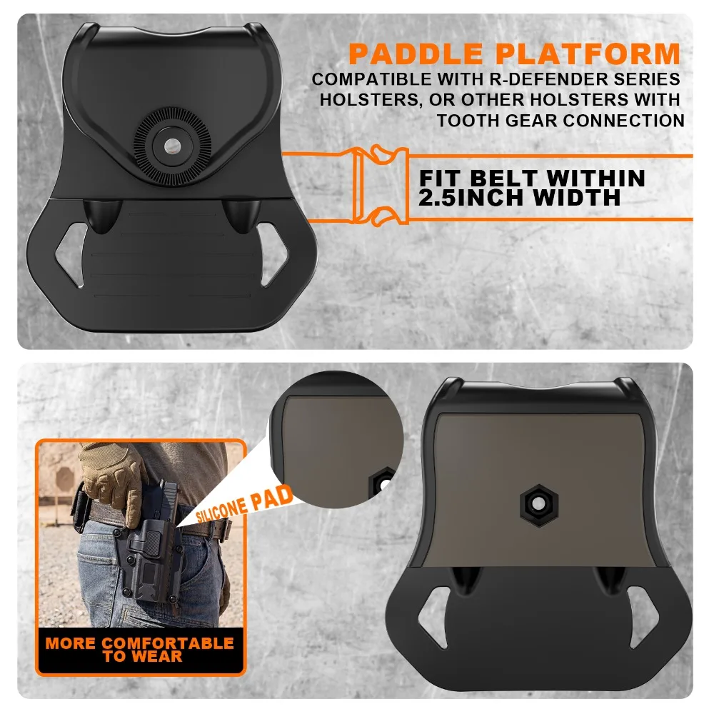 Funda de pistola táctica universal oculta, extracción rápida - imagen 2