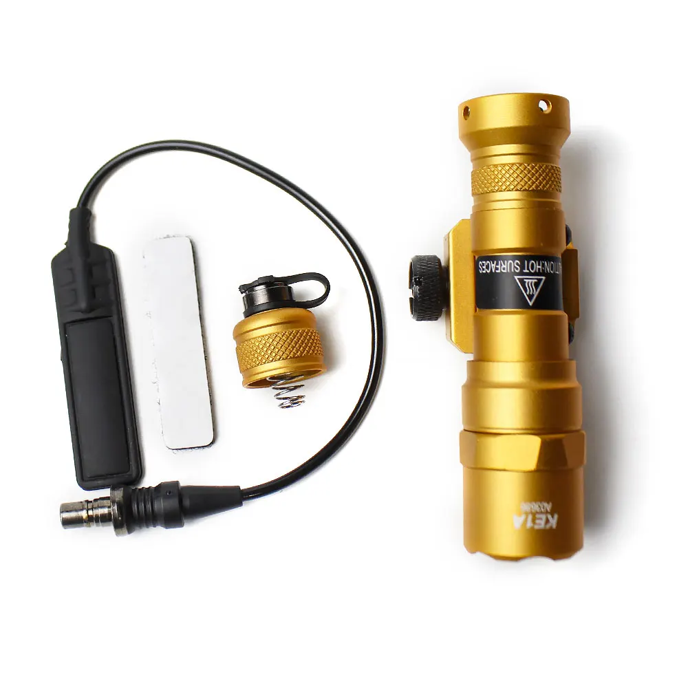 SOTAC Linterna táctica LED compacta CNC de aluminio M300B