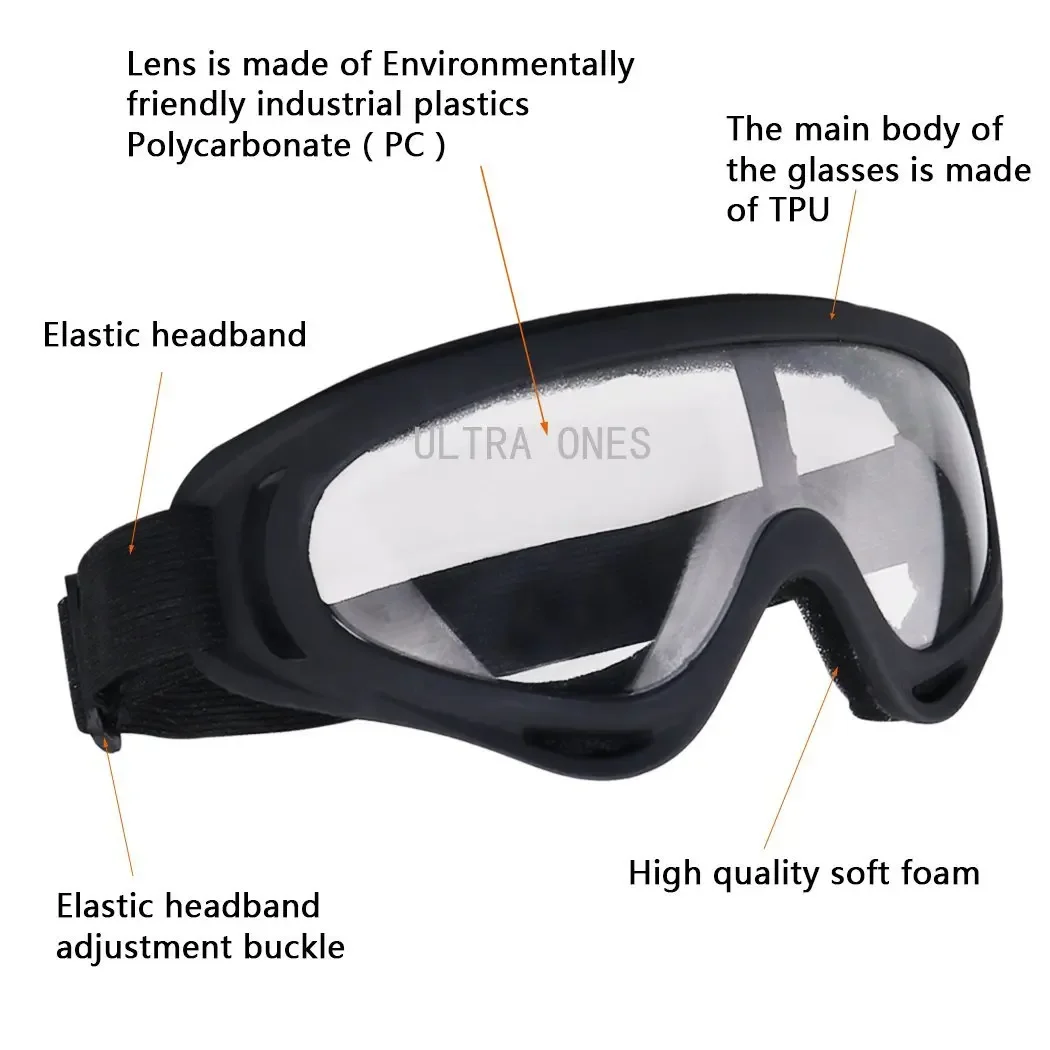 Gafas tácticas en malla de acero plegables para airsoft y paintball - imagen 3