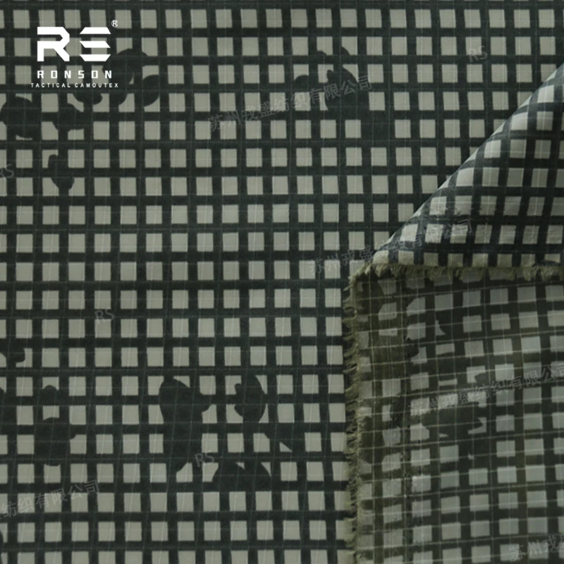 Tela táctica camuflaje ripstop resistente para uniformes y MOLLE