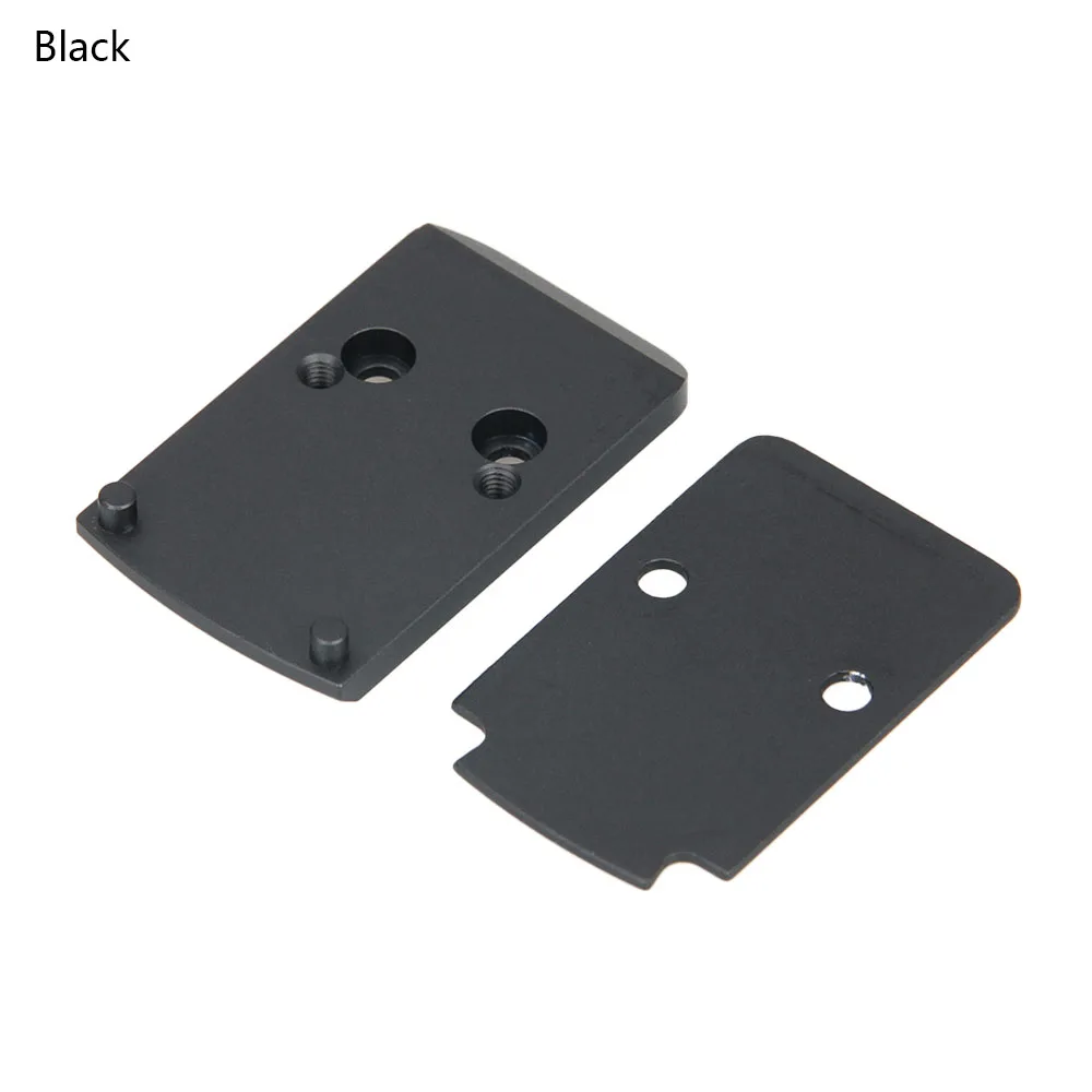 Base de mira punto rojo airsoft con placa adaptadora táctica - imagen 5