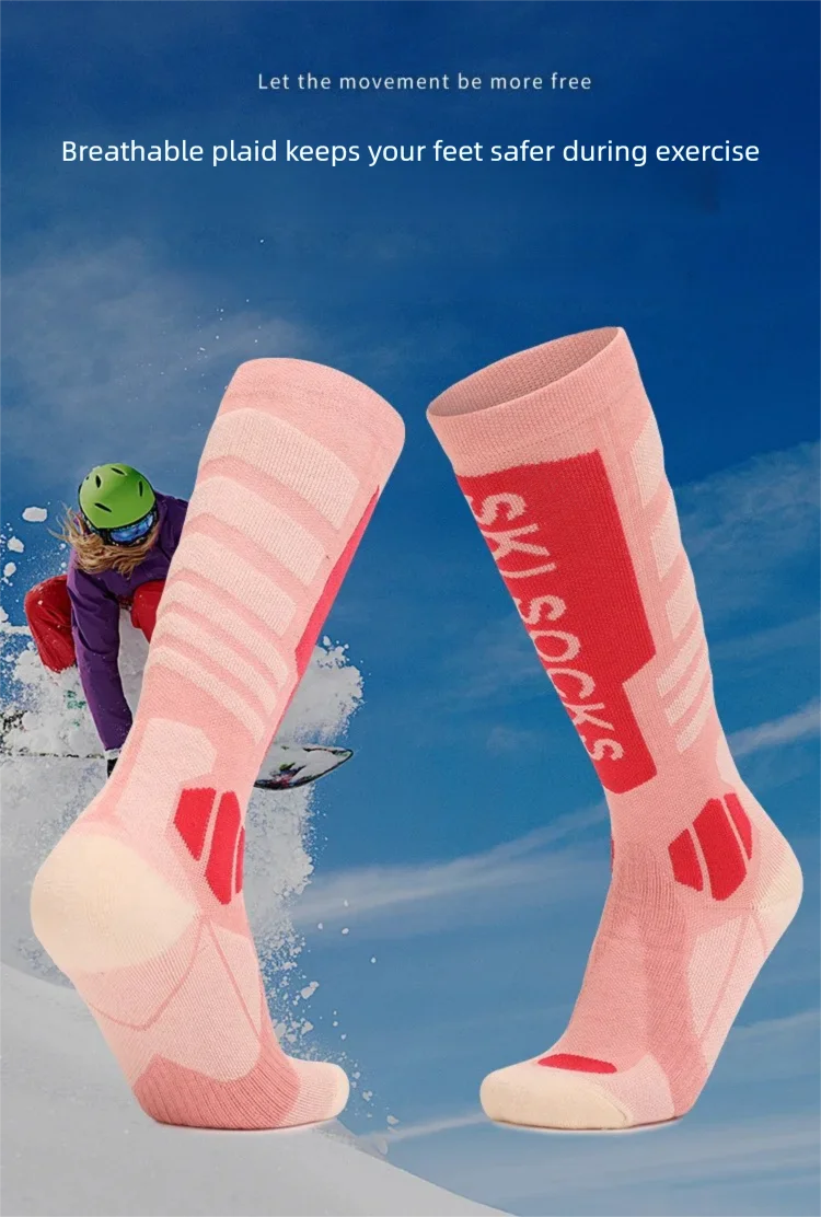 Calcetines térmicos lana Merino unisex para montaña e invierno - imagen 3
