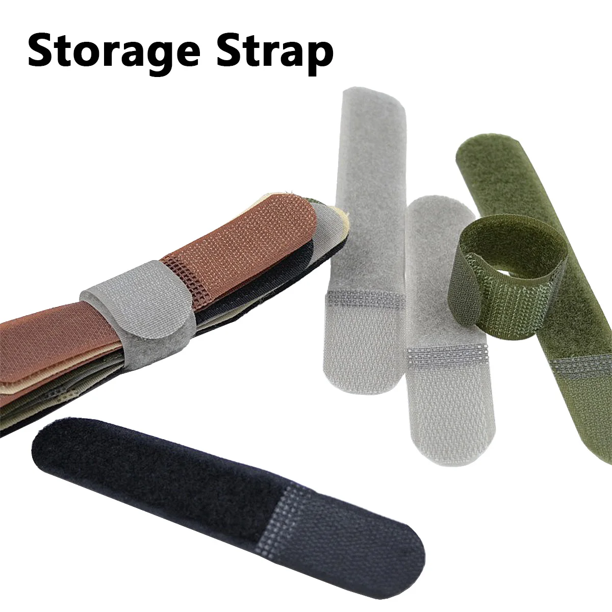 Ataduras reutilizables para organizar cables y correas