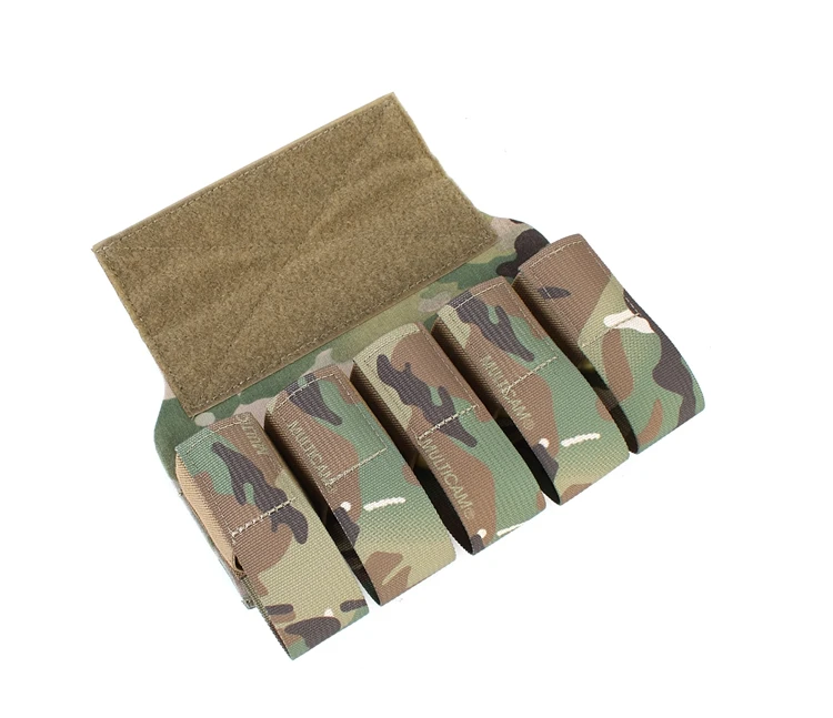 Pew bolsa táctica MOLLE para granadas de destello de pecho airsoft - imagen 2