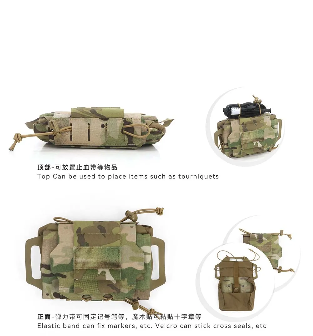 Bolsa táctica para cinturón MOLLE