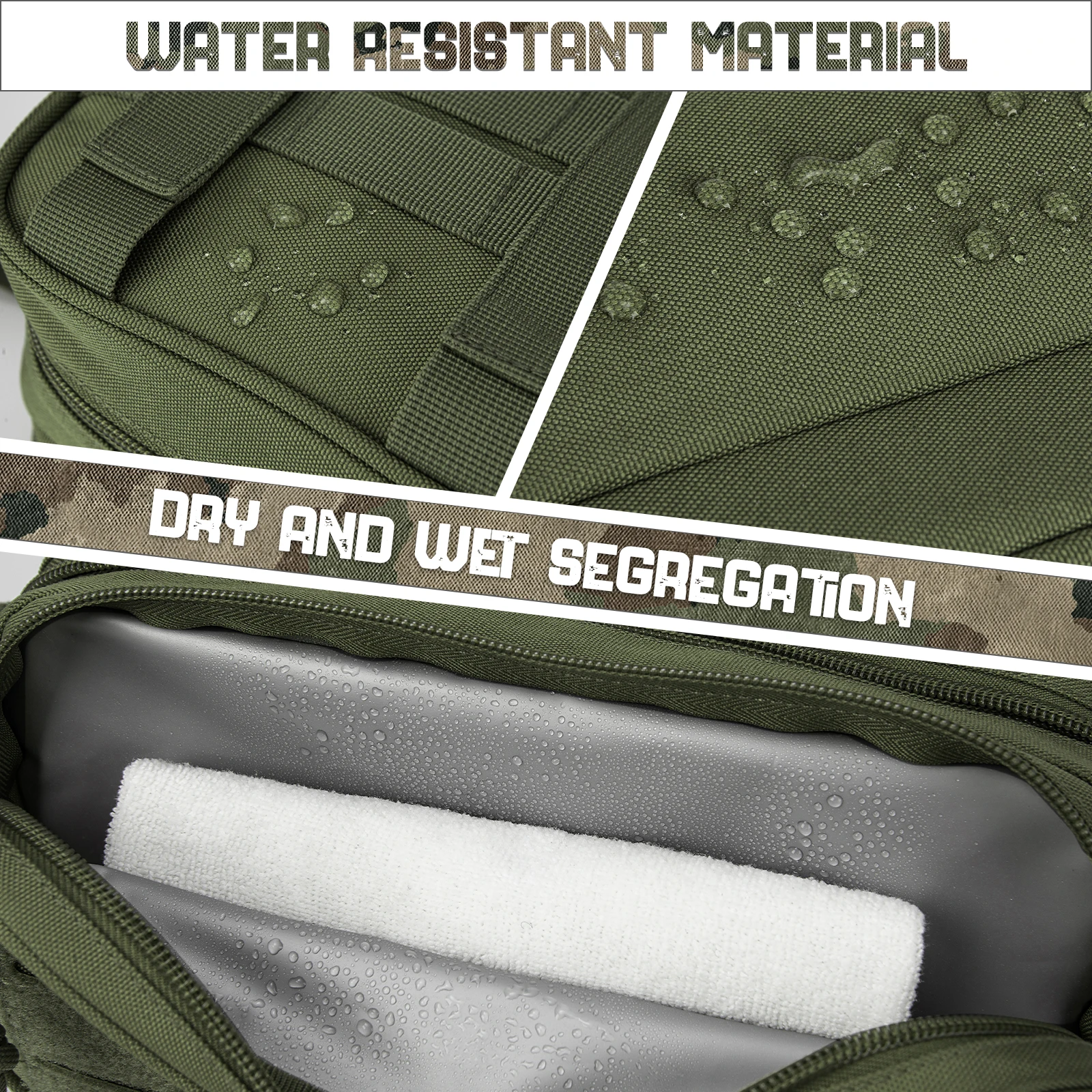 Neceser táctico mujer MOLLE para higiene y viaje uso diario - imagen 2