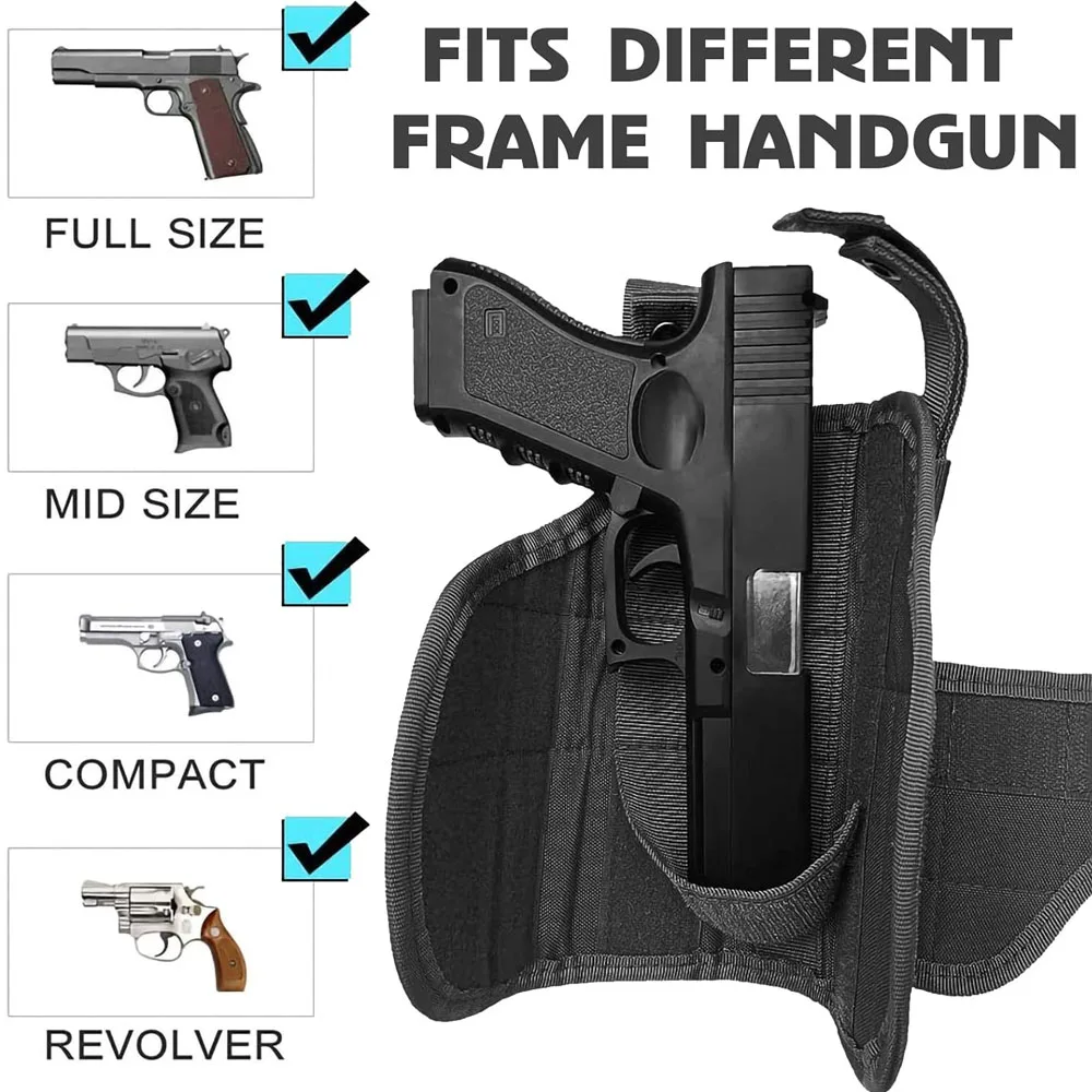 Glock funda táctica de pierna 900D impermeable, arnés ajustable