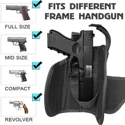 Glock funda táctica de pierna 900D impermeable, arnés ajustable
