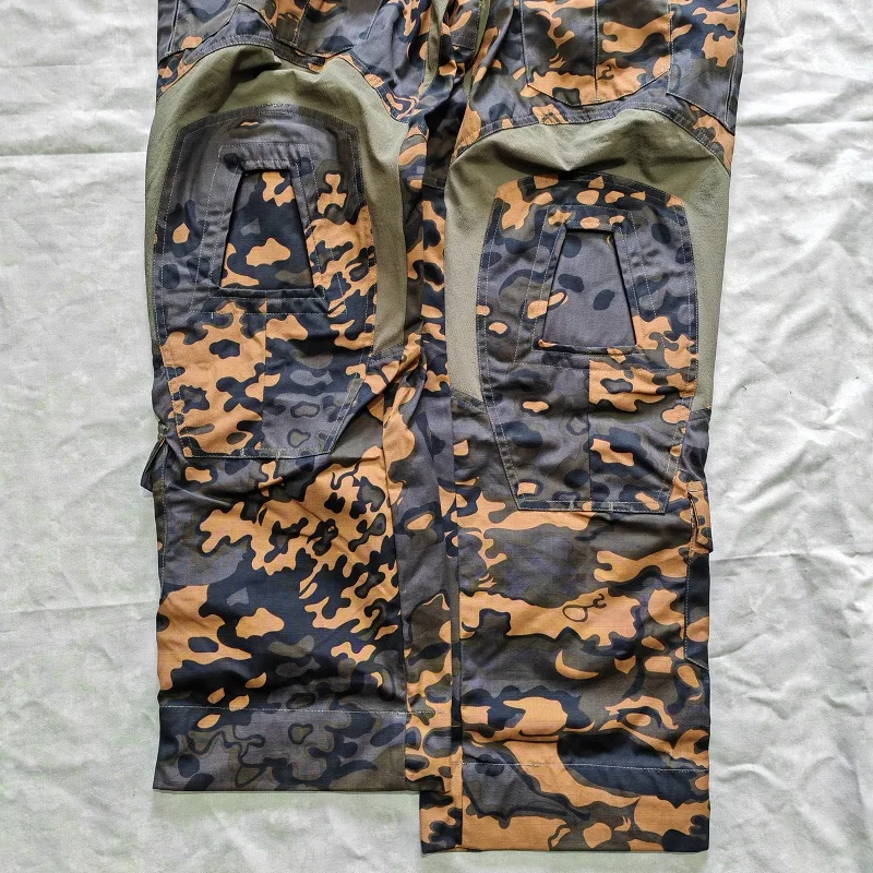 G3 Pantalones tácticos impermeables nailon-algodón color roble - imagen 3