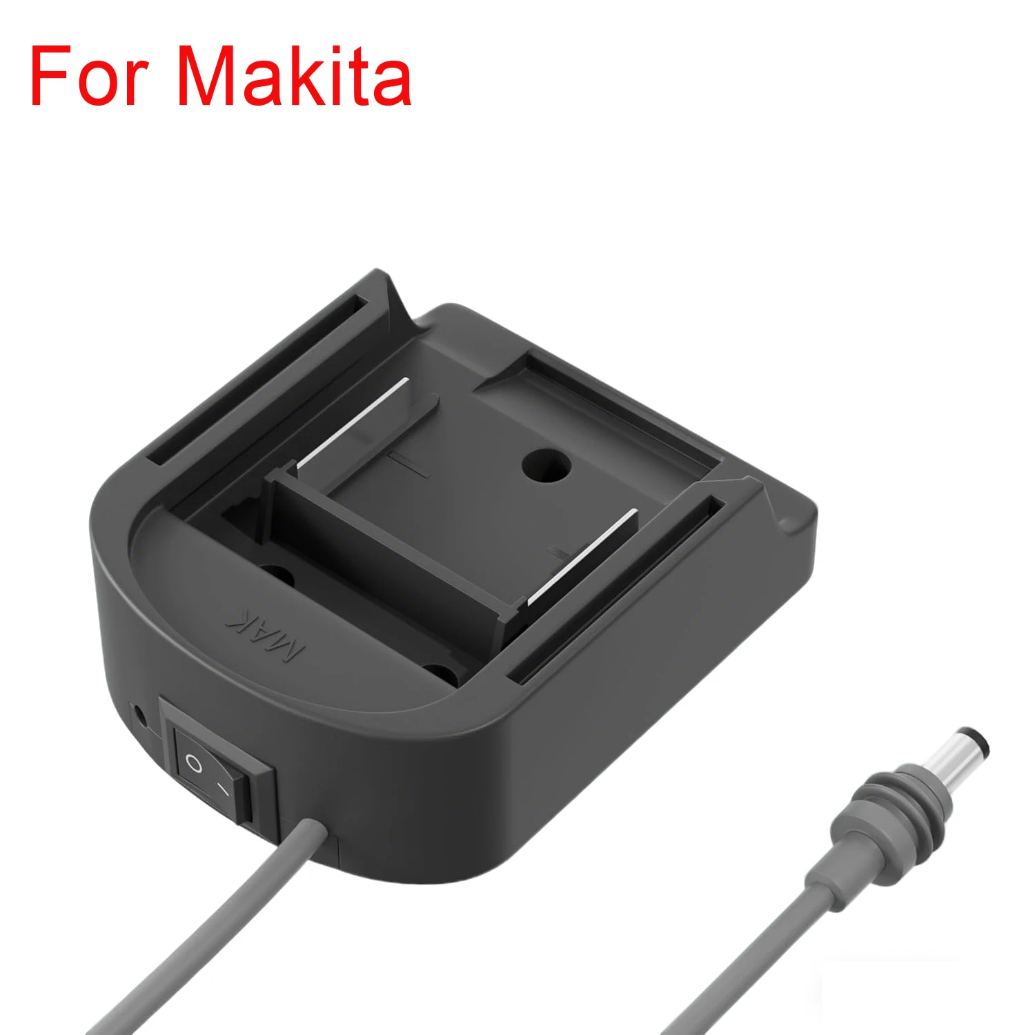 Conector y cuerpo del adaptador en detalle