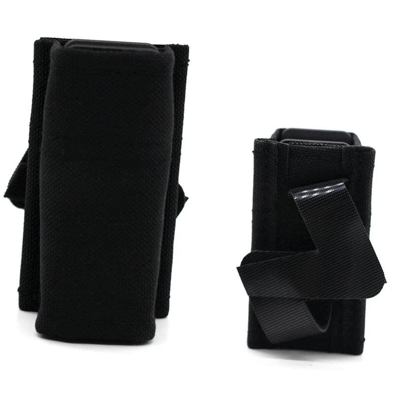 Portacargador táctico MOLLE con clip cinturón y linterna LED - imagen 4