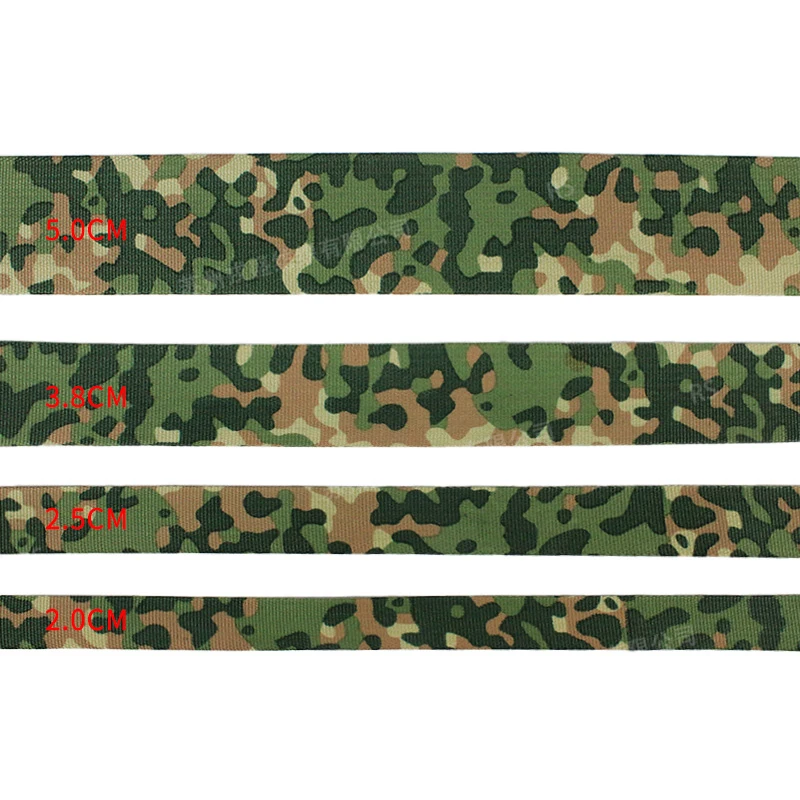 Correas tácticas topografía Marpat verde-negro para mochila - imagen 4