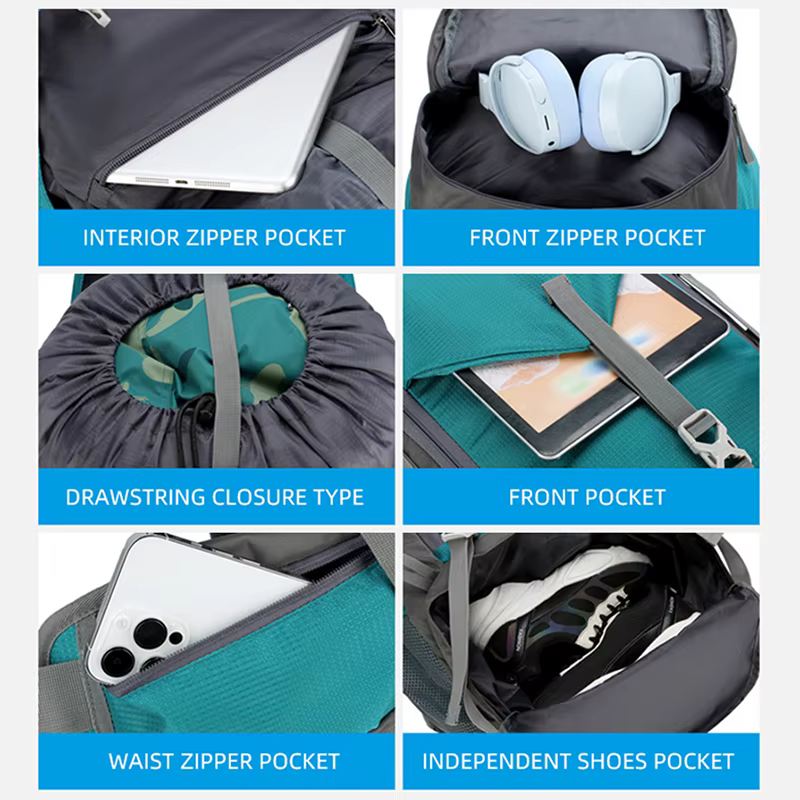 Mochila táctica MOLLE resistente para senderismo y camping - imagen 4