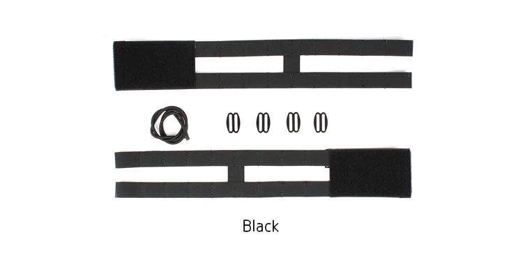 Detalle del sistema de ajuste con velcro