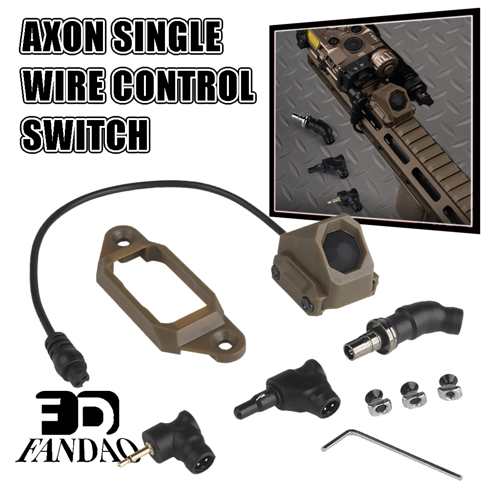 Surefire interruptor remoto compatible con Crane/PEQ-15 y Steiner - imagen 5