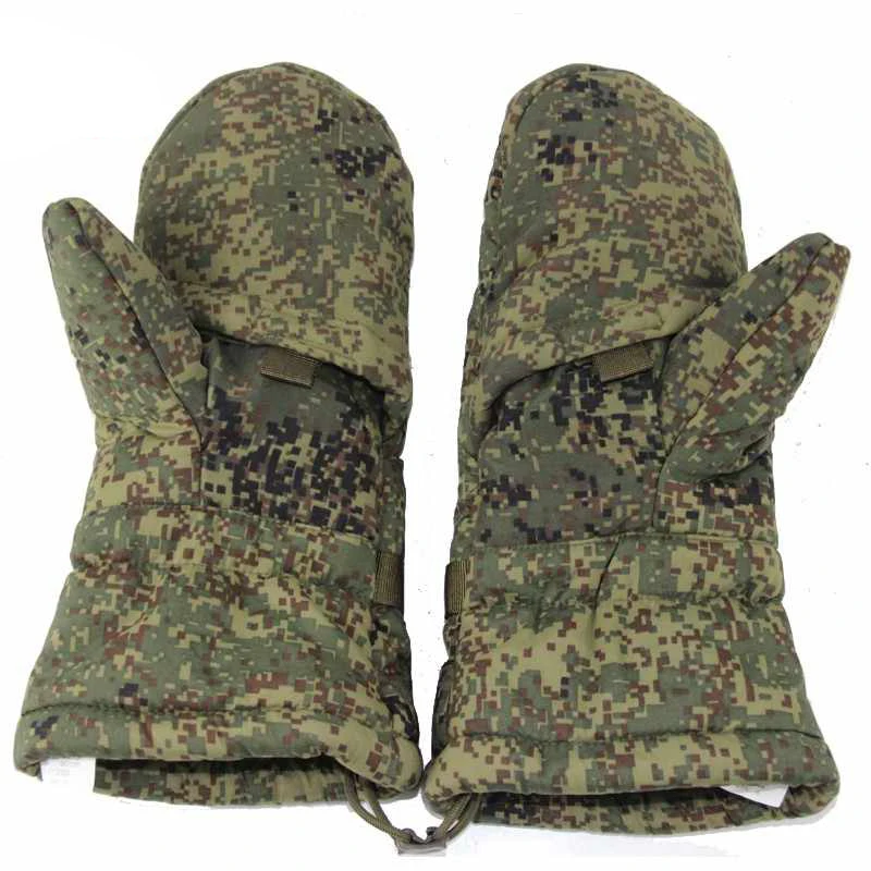 VKBO guantes tácticos invierno antifrío de algodón felpa EMR - imagen 2