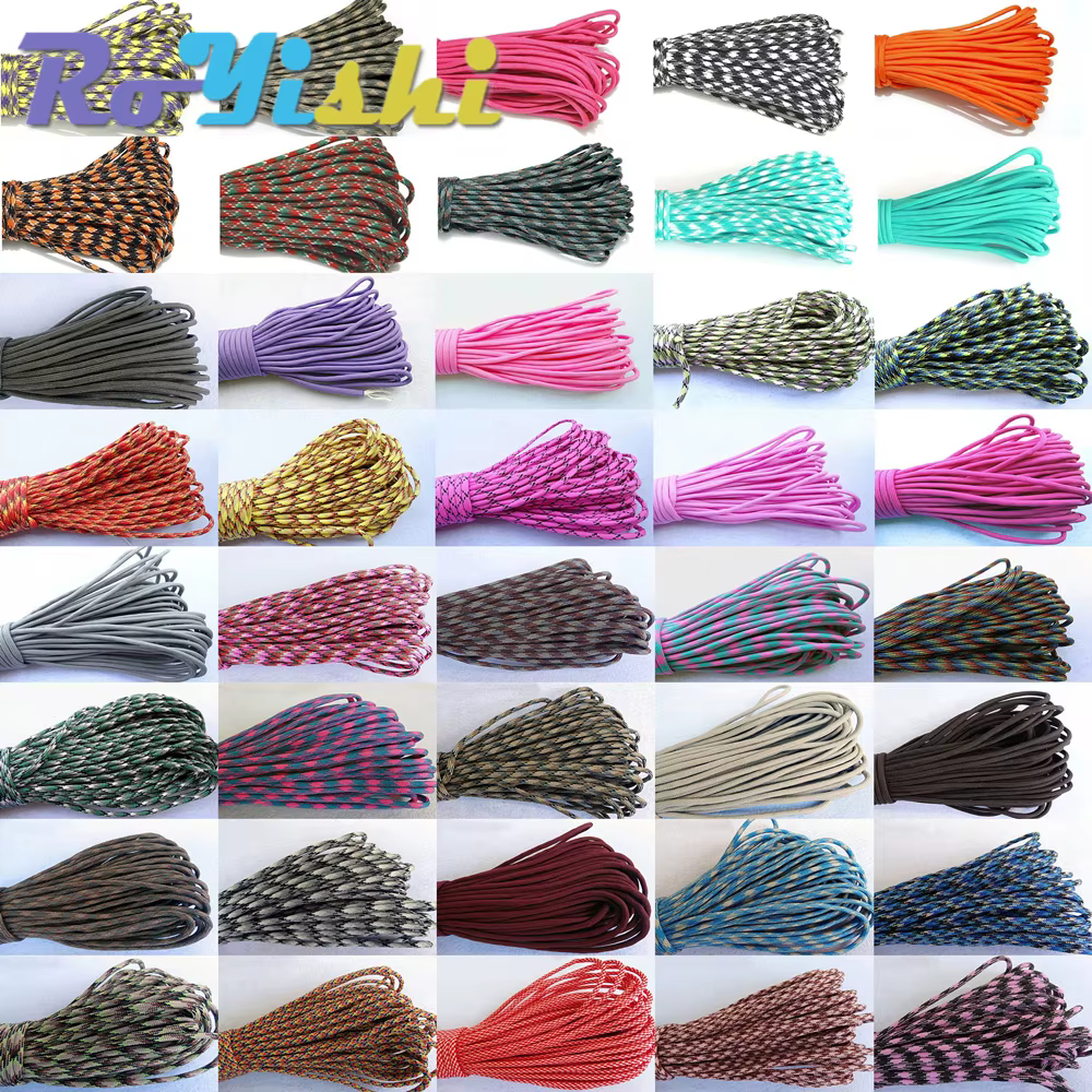 Paracord 550 7 hebras – Cordón paracaídas para escalada y camping