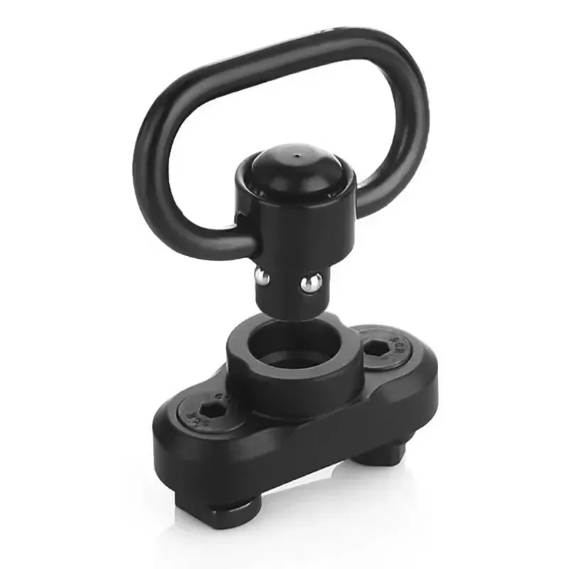 QD Adaptador giratorio M-LOK para eslinga con botón acero