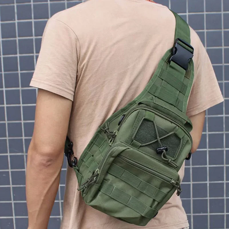 Vista de la mochila táctica