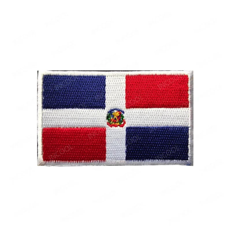 Brazalete táctico PVC bandera República Dominicana - imagen 2