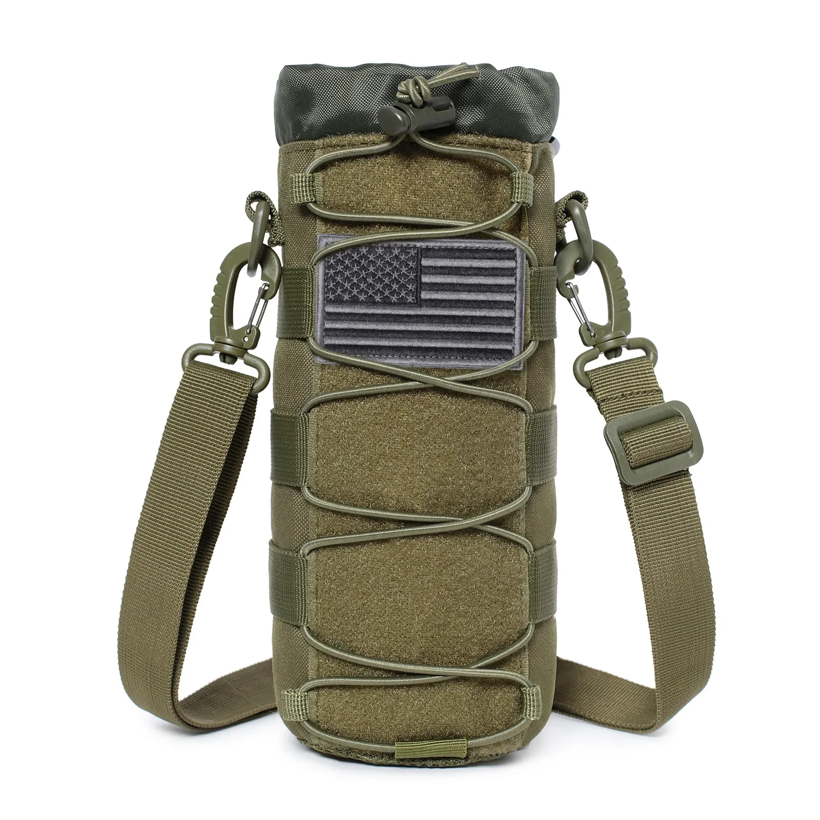 Bolsa táctica MOLLE para botella de agua, senderismo y camping - imagen 5