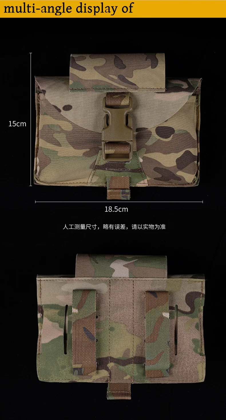 Detalle de estructura y distribución del pouch
