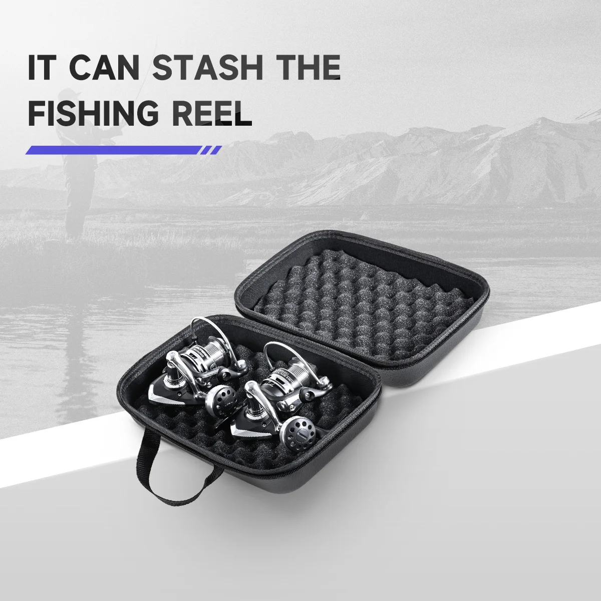 Caja protectora impermeable antichoque para carretes de pesca - imagen 5
