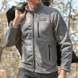 Emersongear Chaqueta polar táctica LT abrigada para senderismo y camping