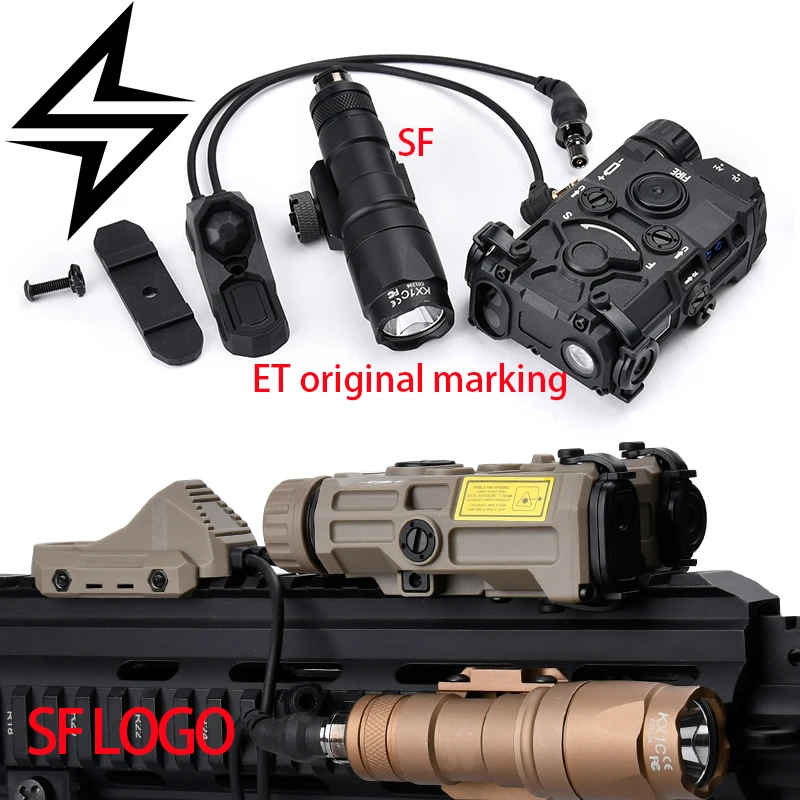 OGL M300A Linterna táctica LED estroboscópica con láser rojo/verde - imagen 4