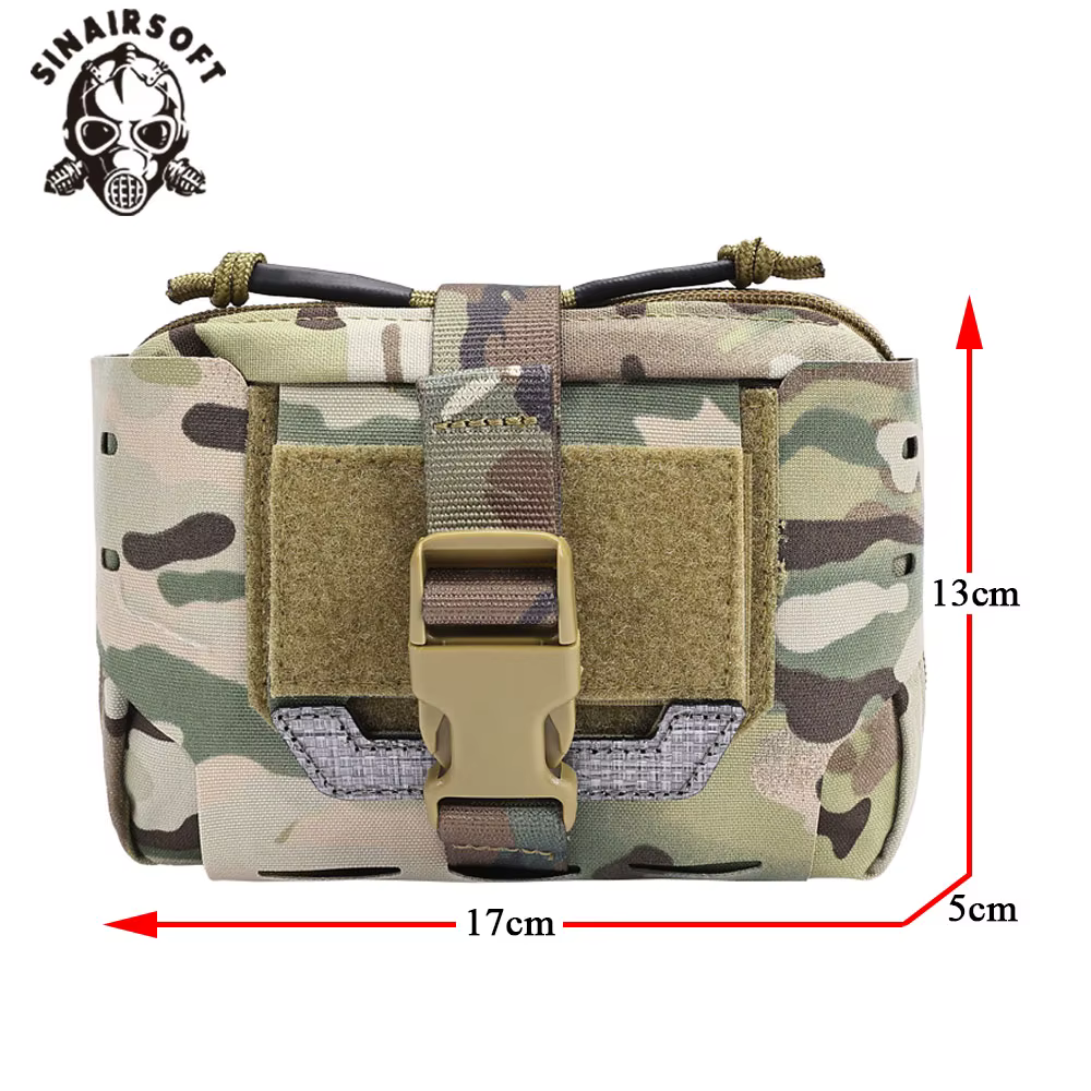 Botiquín táctico MOLLE de primeros auxilios – Corte láser para campo - imagen 2