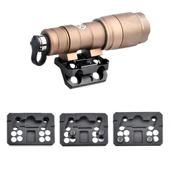 Riel táctico Thorntai Scout Offset Metal M-LOK/KeyMod para Surefire