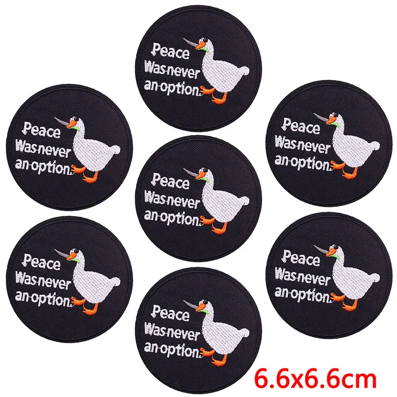 Parche termoadhesivo bordado gato pato juguetón – Mochila infantil - imagen 3
