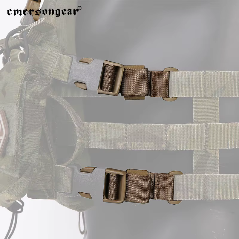 Emersongear EM7330 Adaptador pecho a chaleco con correas Molle - imagen 5