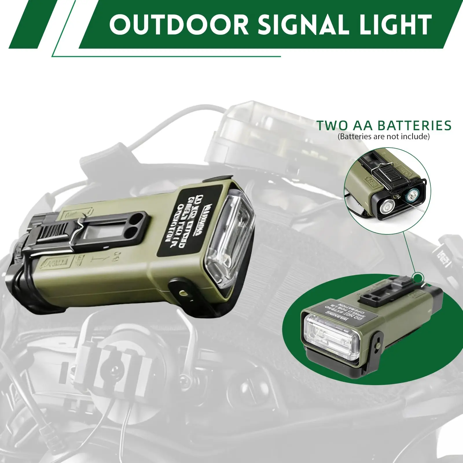 Casco táctico protector rápido ajustable NVG con auriculares y luz - imagen 3