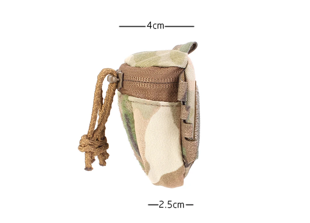 Bolsa táctica universal para casco NVG, compartimento de batería