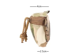 Bolsa táctica universal para casco NVG, compartimento de batería
