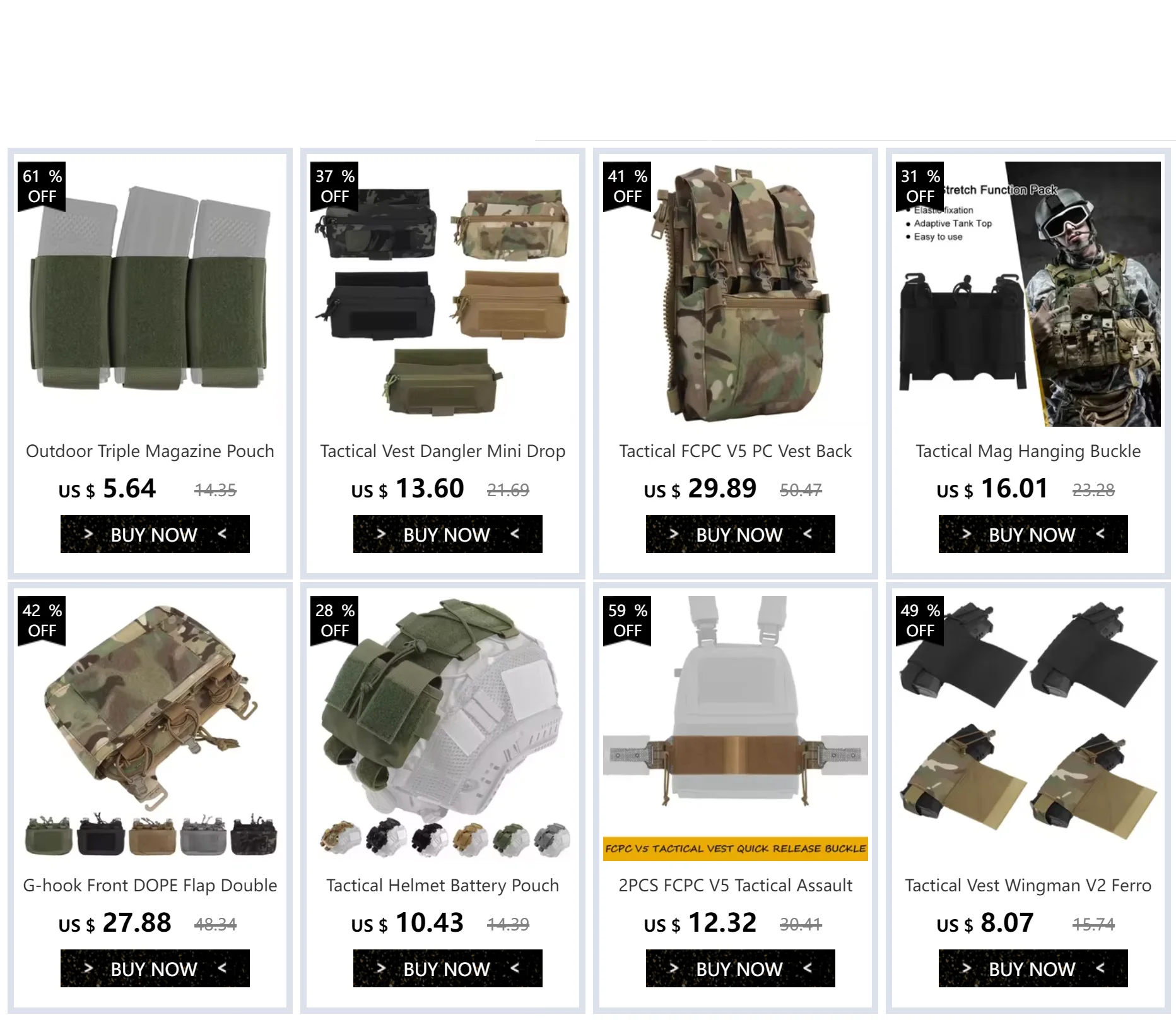 Vista del kit de hebillas de liberación rápida estilo Ferro