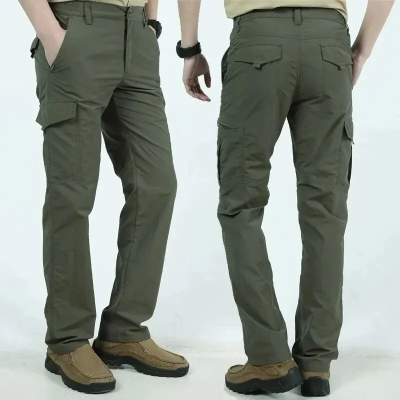 Pantalones tácticos secado rápido impermeables multi-bolsillo Softair - imagen 3