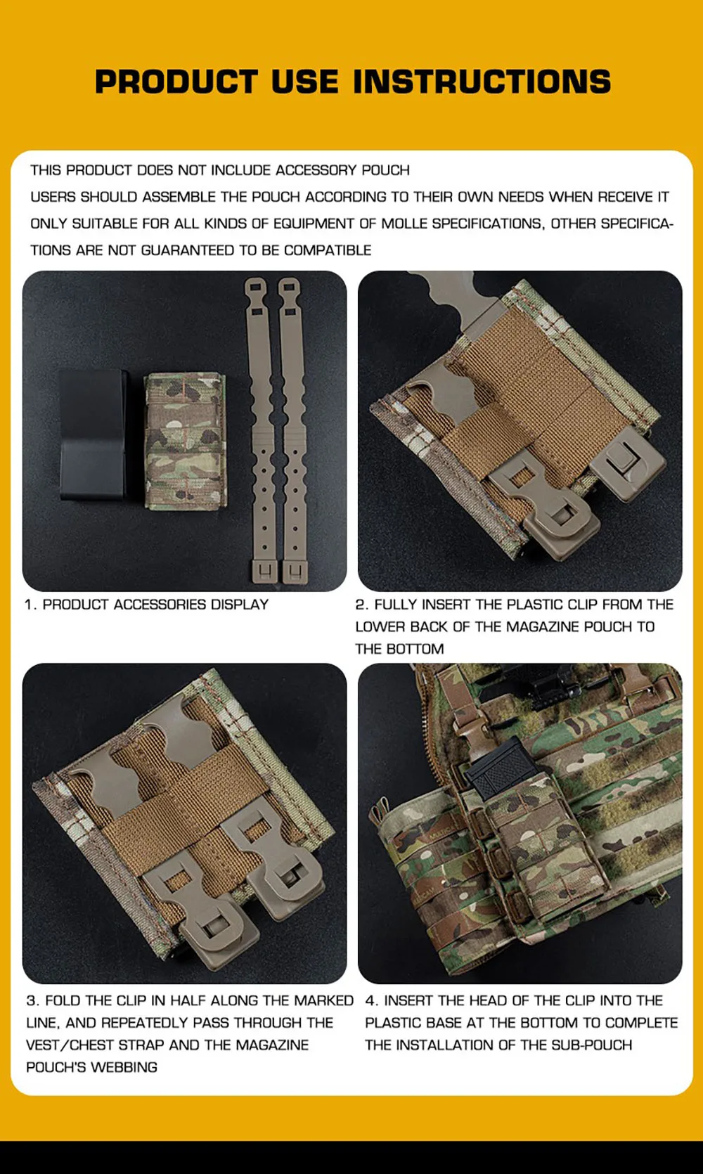 Funda FAST 5.56 Single Mag Pouch Long