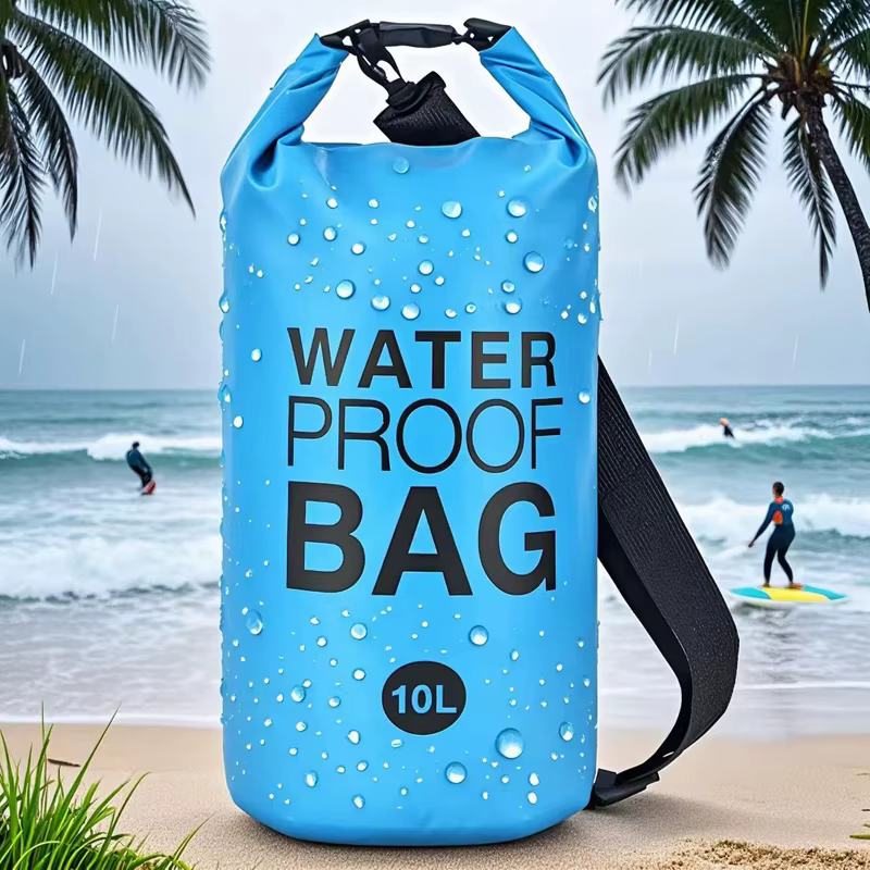 Bolsa seca impermeable Roll Top para camping playa deportes acuáticos - imagen 5
