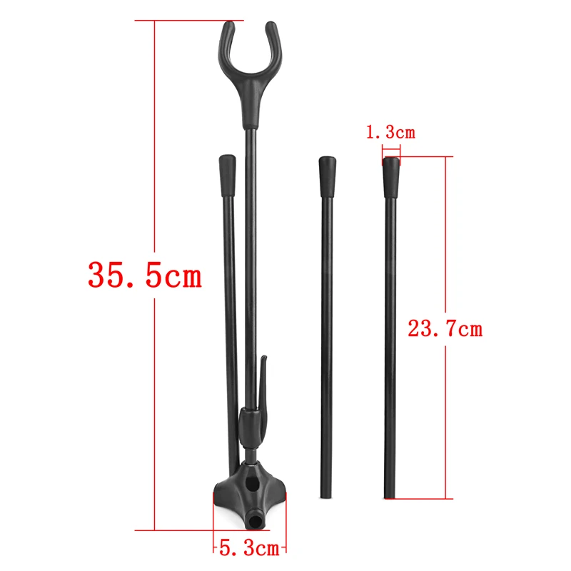 Soporte para arco recurvo desmontable portátil para tiro al blanco - imagen 2