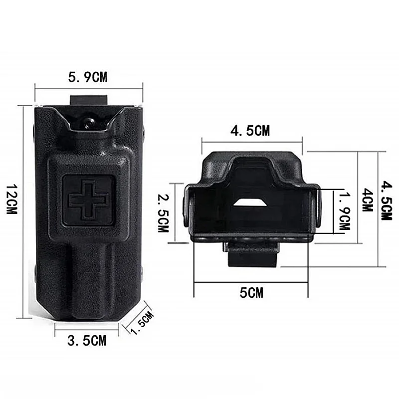 Bolsa para torniquete CAT MOLLE – funda táctica para emergencias - imagen 4