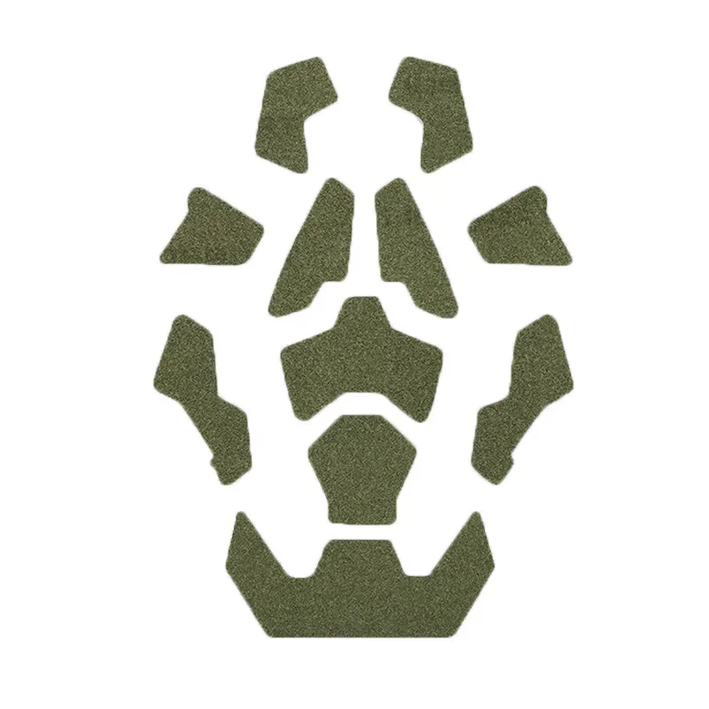 Cierres de velcro adhesivos para casco Airsoft – gancho y bucle - imagen 3