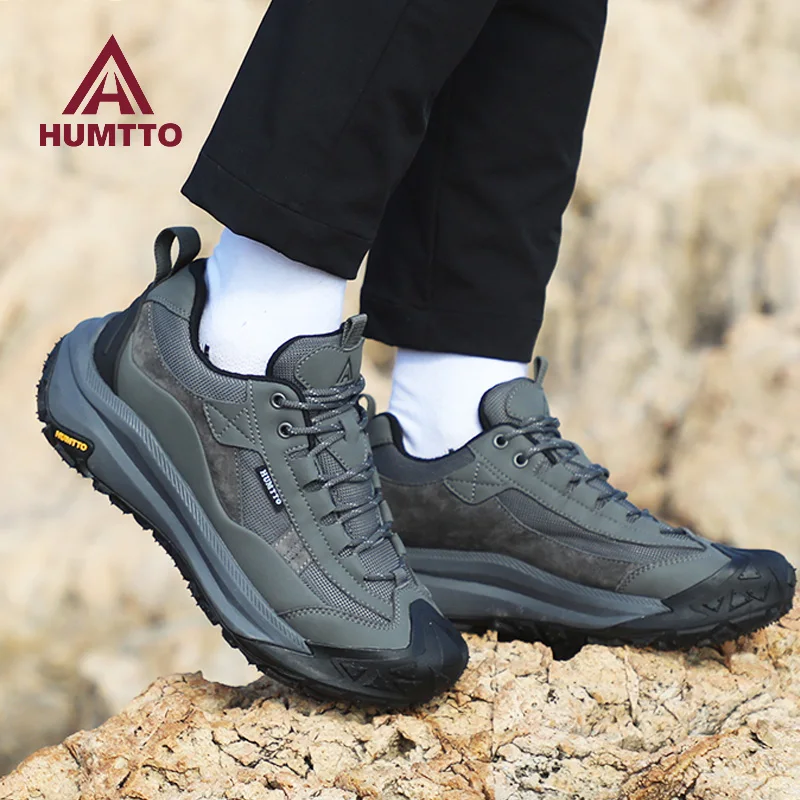 HUMTTO Botas tácticas impermeables para hombre desierto duraderas - imagen 2