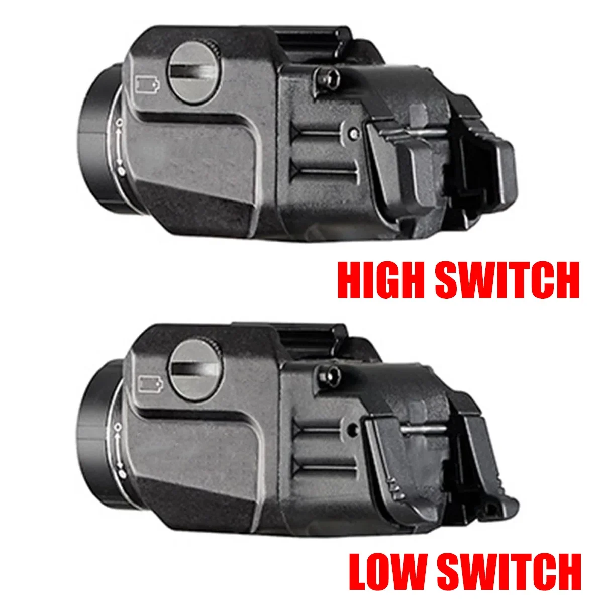 TLR 7 Linterna táctica estroboscópica recargable con apagado auto - imagen 5