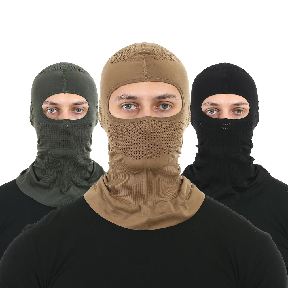 Pasamontañas elástico impermeable con protección UV táctico - imagen 3